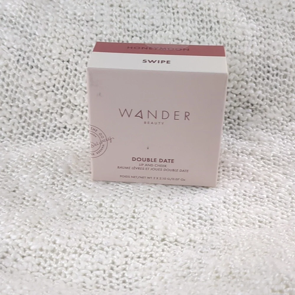 Wander Beauty Double Date Lip and Cheek in Honeymoon/Swipe, 2 x2.10g/0.0…